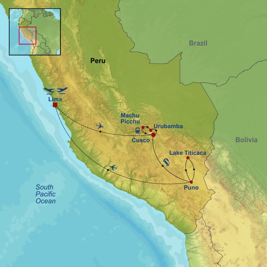 Peru map
