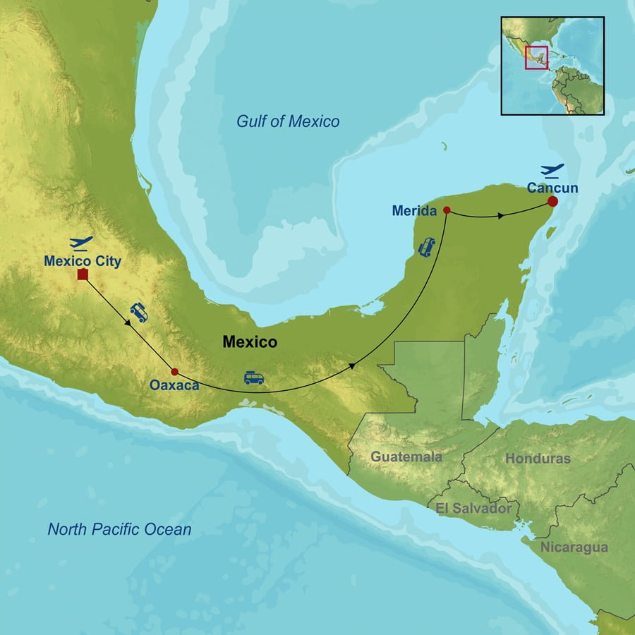 Mexico map
